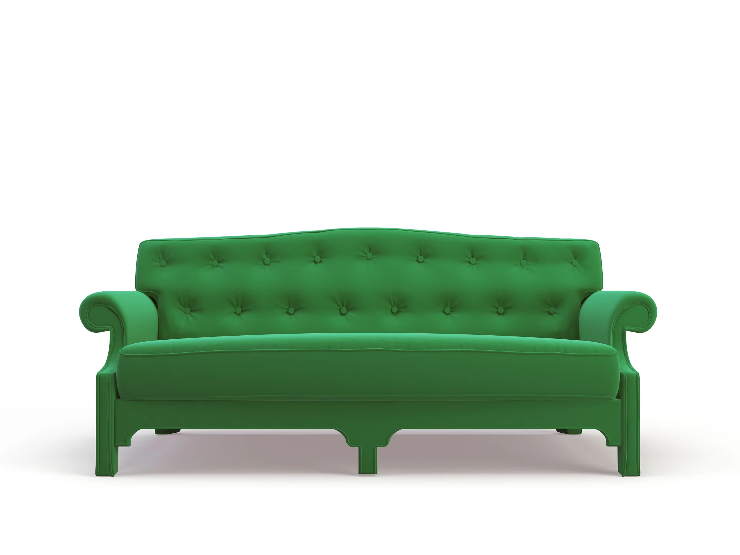 Emerald Green Sofa 2