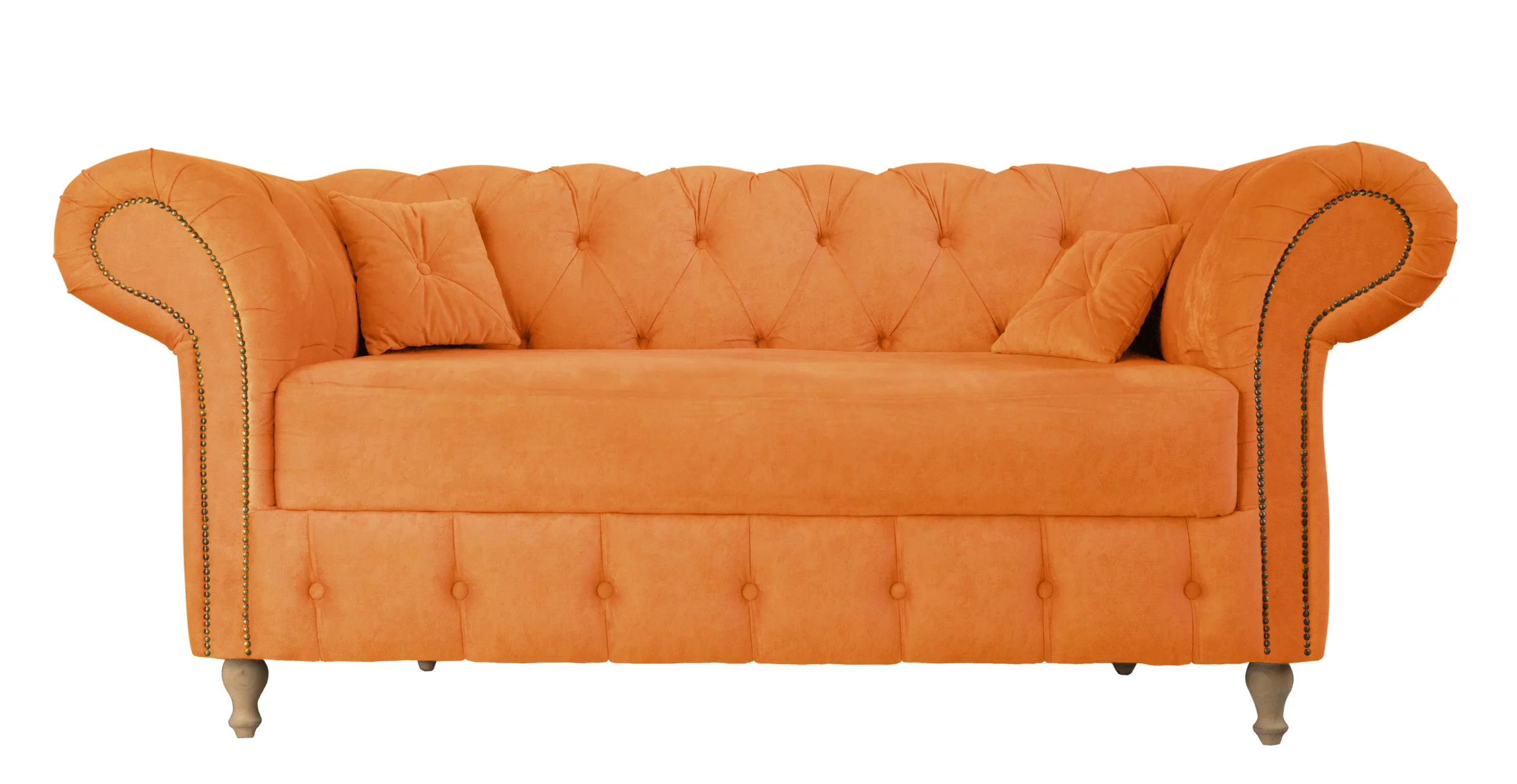 Orange Sofa 1