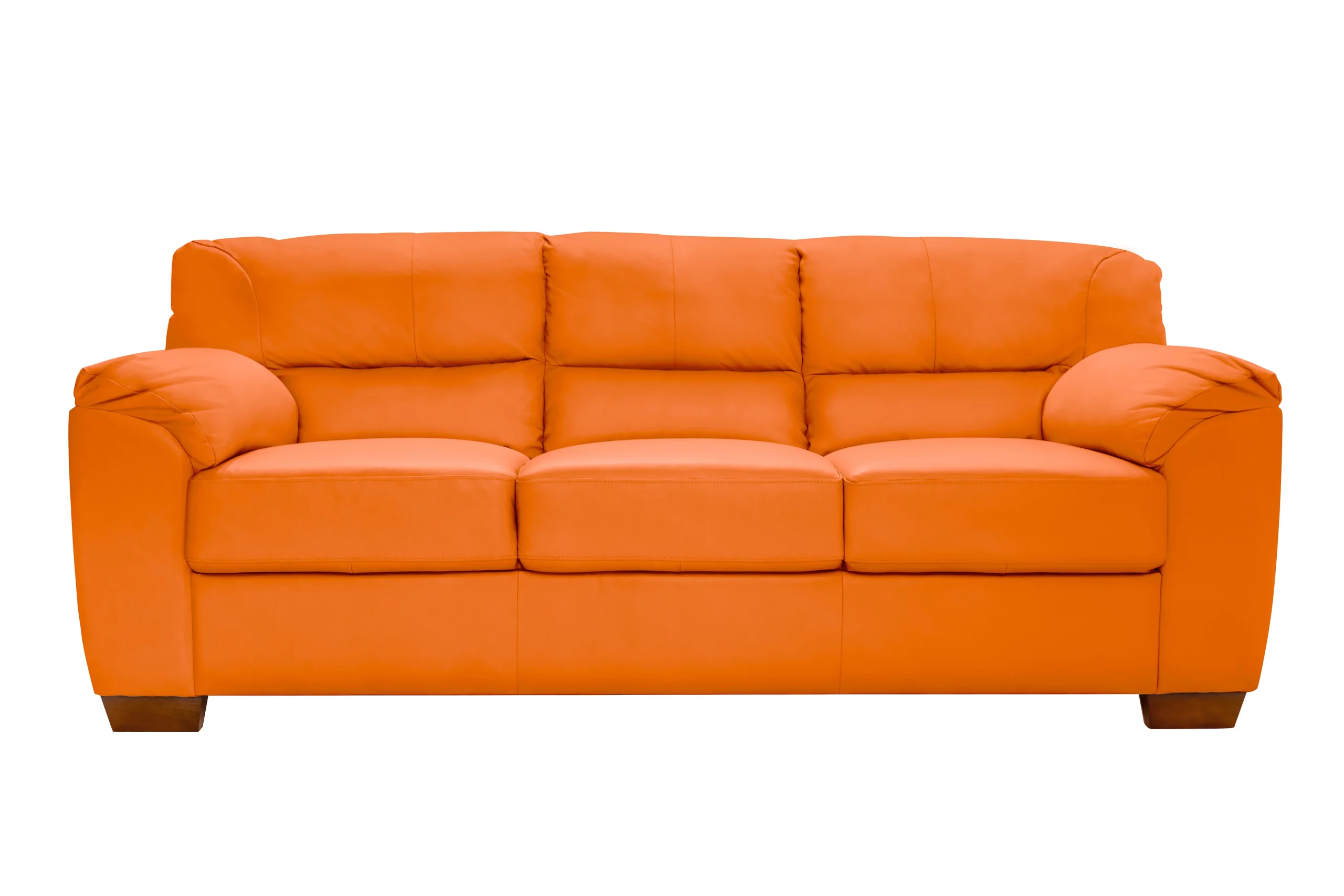 Orange Sofa 3