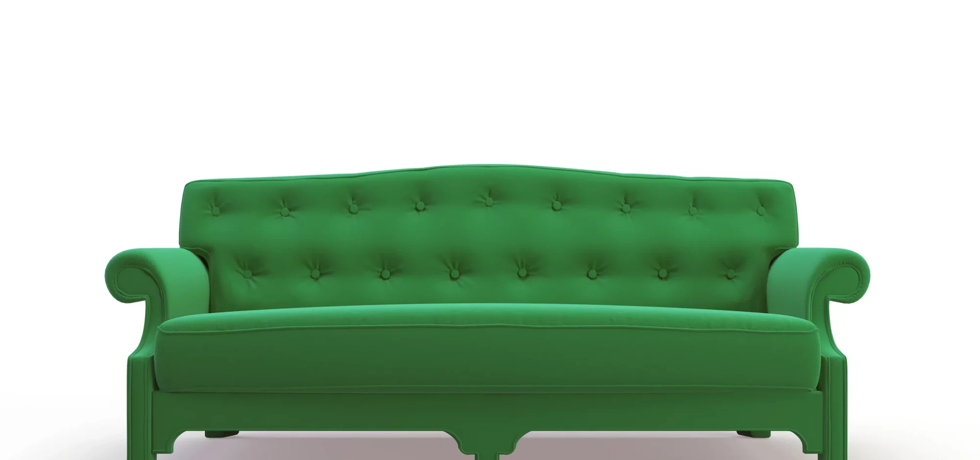 Emerald Green Sofa 2